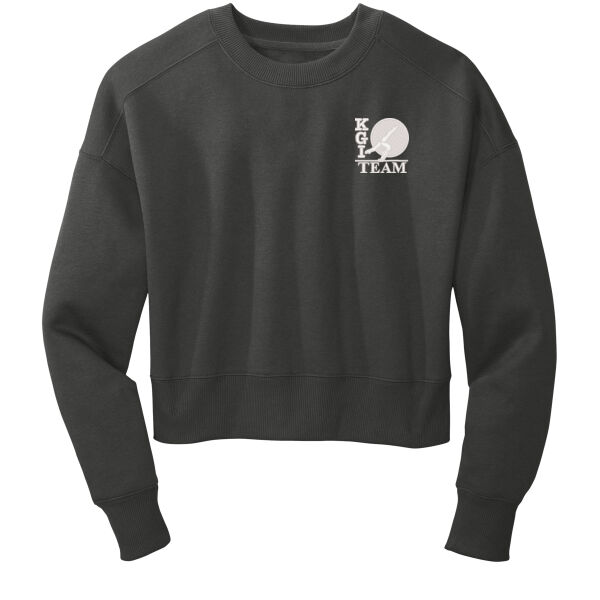 Women's Perfect Weight® Fleece Cropped Crew Thumbnail