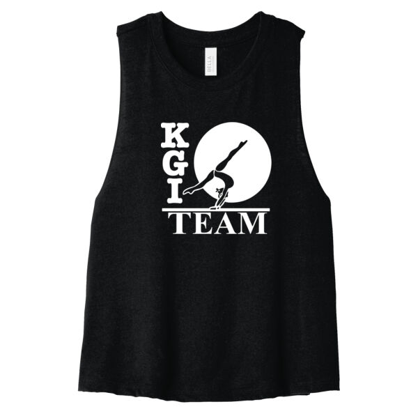 Women's Racerback Cropped Tank Thumbnail