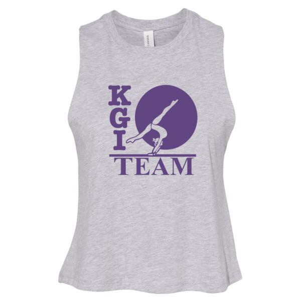 Women's Racerback Cropped Tank Thumbnail