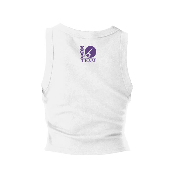Women's Micro Rib Racer Tank Thumbnail