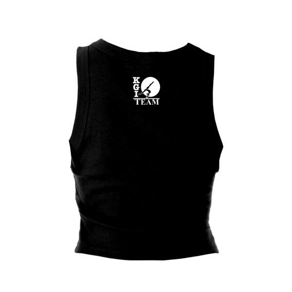 Women's Micro Rib Racer Tank Thumbnail