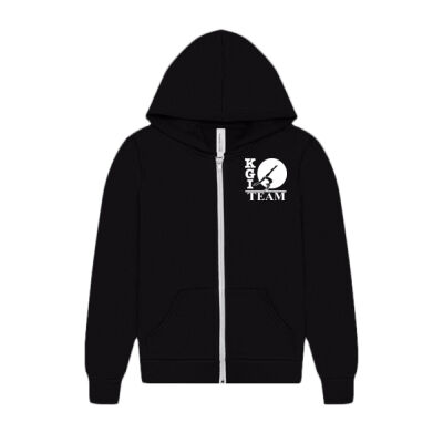Youth Sponge Fleece Full Zip Hooded Sweatshirt Thumbnail