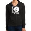 Women's Fitted Jersey Full Zip Hoodie Thumbnail