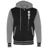 Unisex Heavyweight Varsity Full-Zip Hooded Sweatshirt Thumbnail