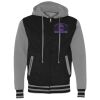Unisex Heavyweight Varsity Full-Zip Hooded Sweatshirt Thumbnail