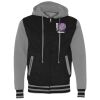 Unisex Heavyweight Varsity Full-Zip Hooded Sweatshirt Thumbnail
