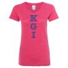 Women’s Glitter V-Neck T-Shirt Thumbnail